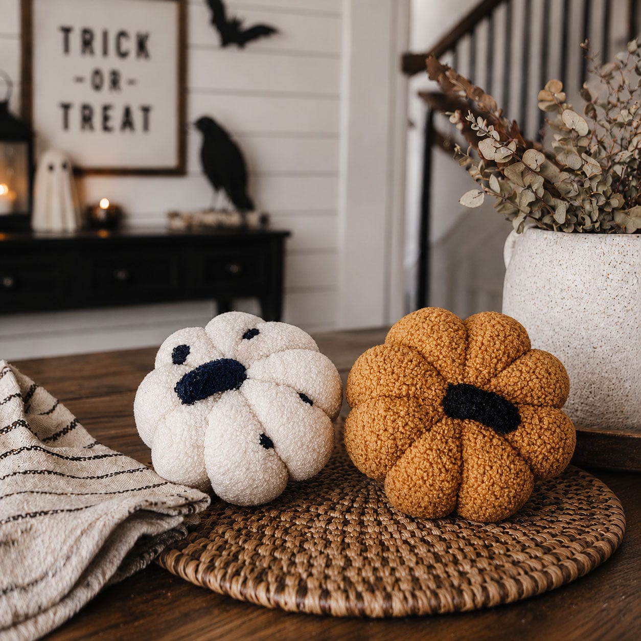 Gia Roma throw pillows Blair Pumpkin II