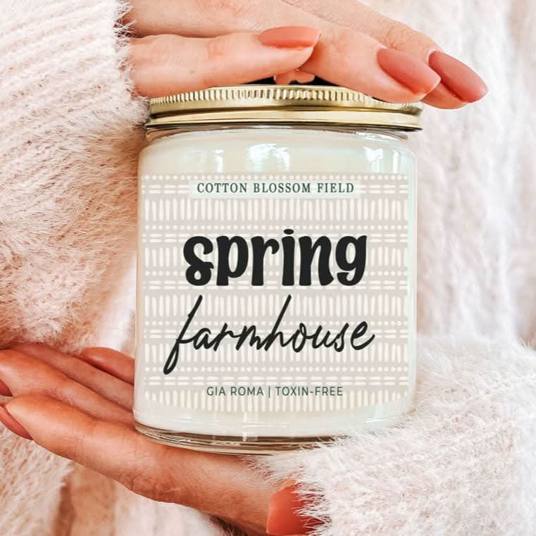 Cotton Blossom Candle - My American Goods