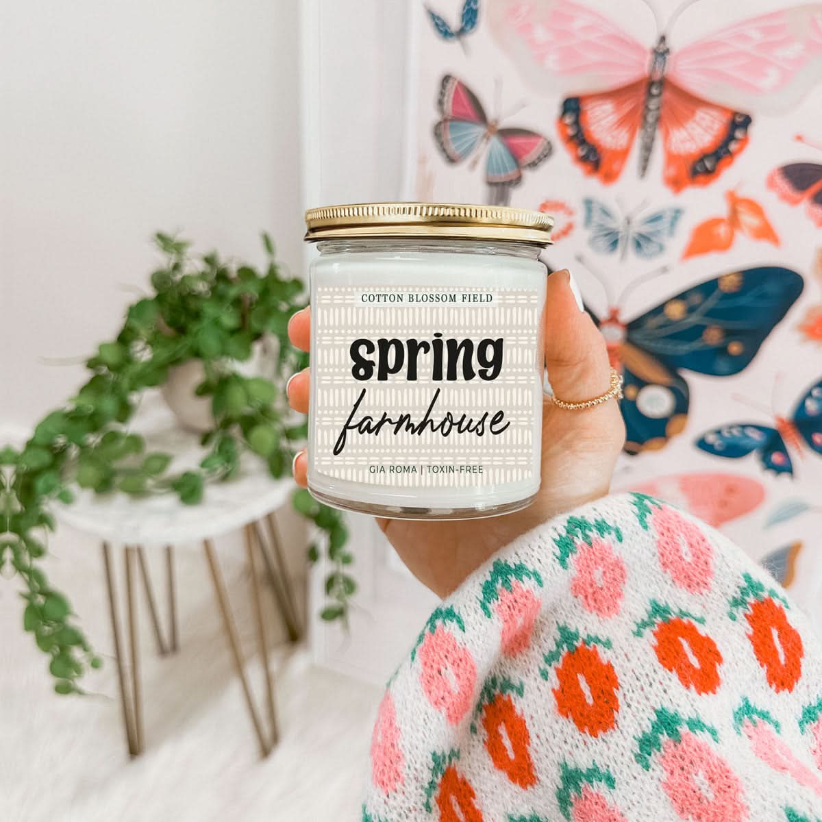 Cotton Blossom Candle - My American Goods