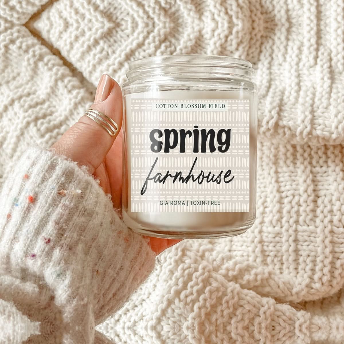 Gia Roma Candle Cotton Blossom Candle