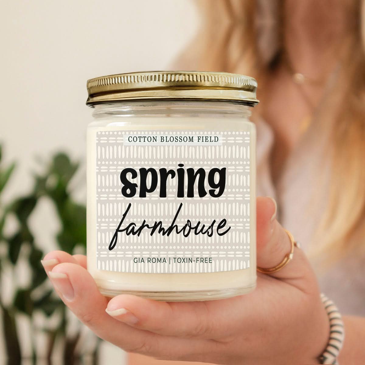 Gia Roma Candle Cotton Blossom Candle