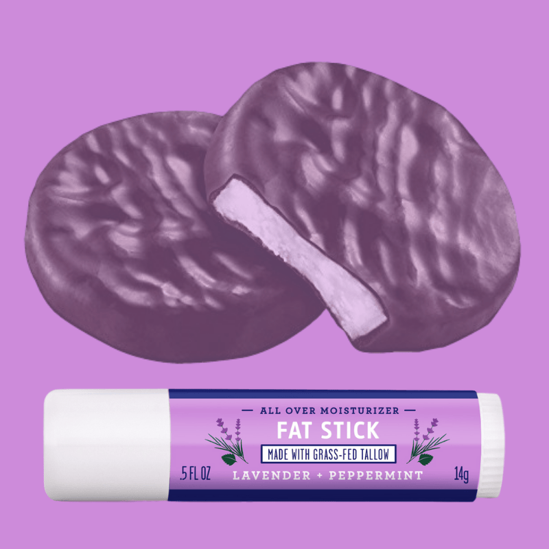 Fat Stick, Lavender + Peppermint, 0.5 Oz - My American Goods