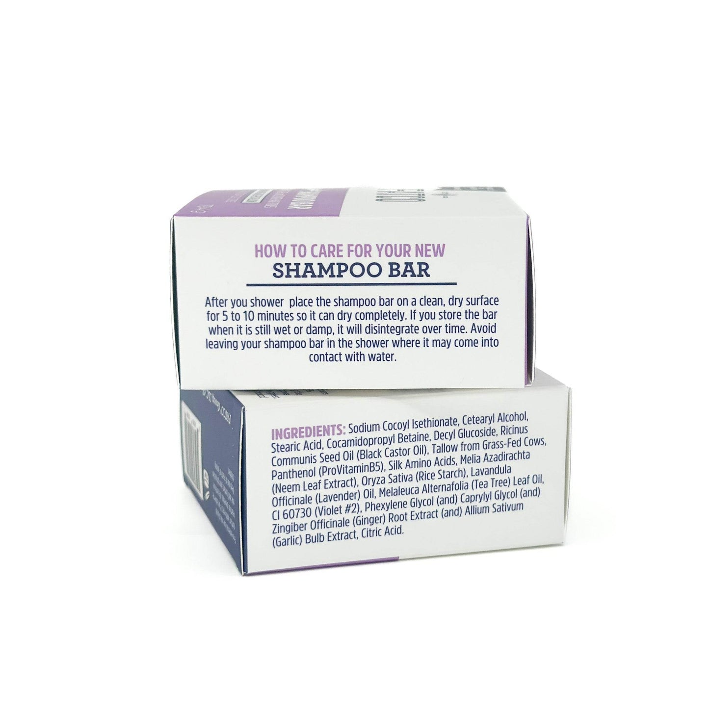 Tallow Purple Shampoo Bar - My American Goods