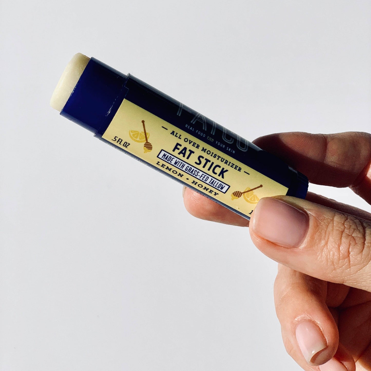 Tallow Stick, Lemon + Honey, 0.5 Oz - My American Goods