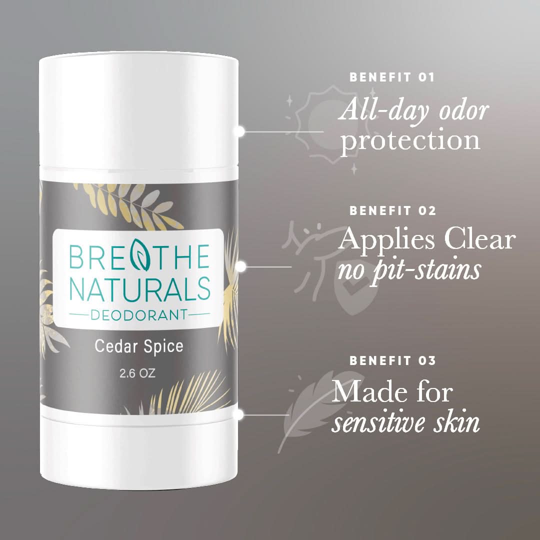 Cedar Spice Deodorant - My American Goods