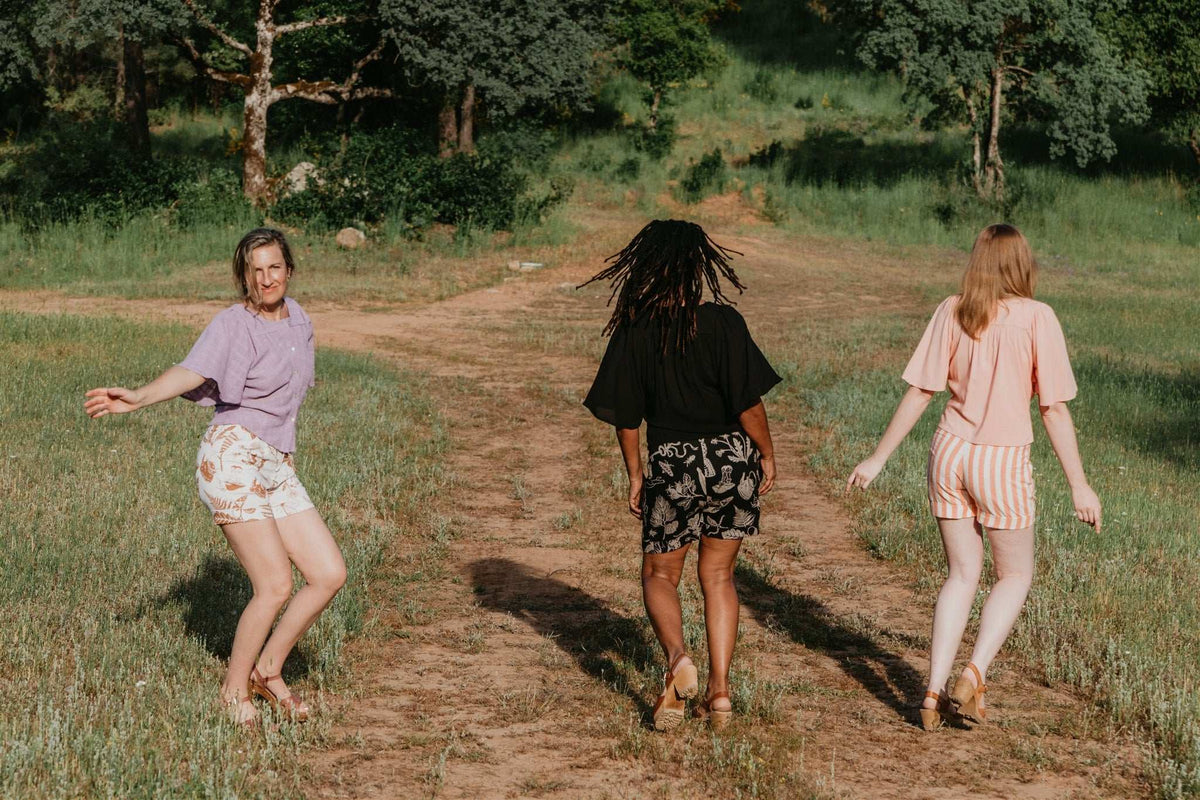 Field Day Shorts Perfect Shorts in Pink Stripe
