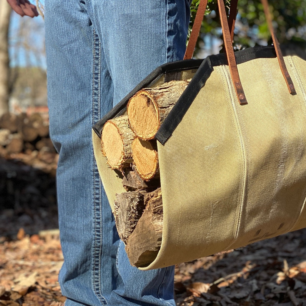 Fire Hose Wood Carrier