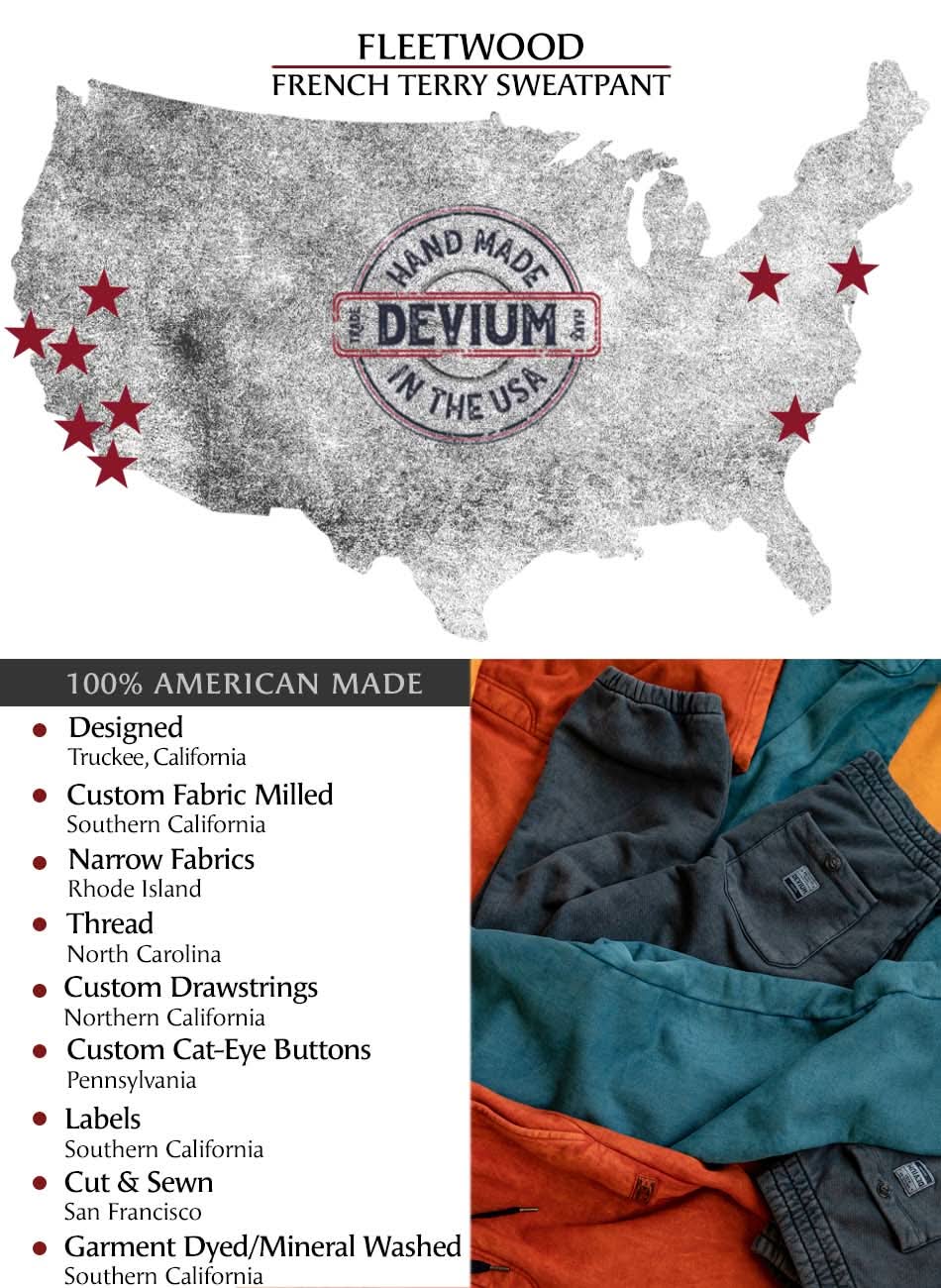 Fleetwood French Terry Sweatpant - My American Goods