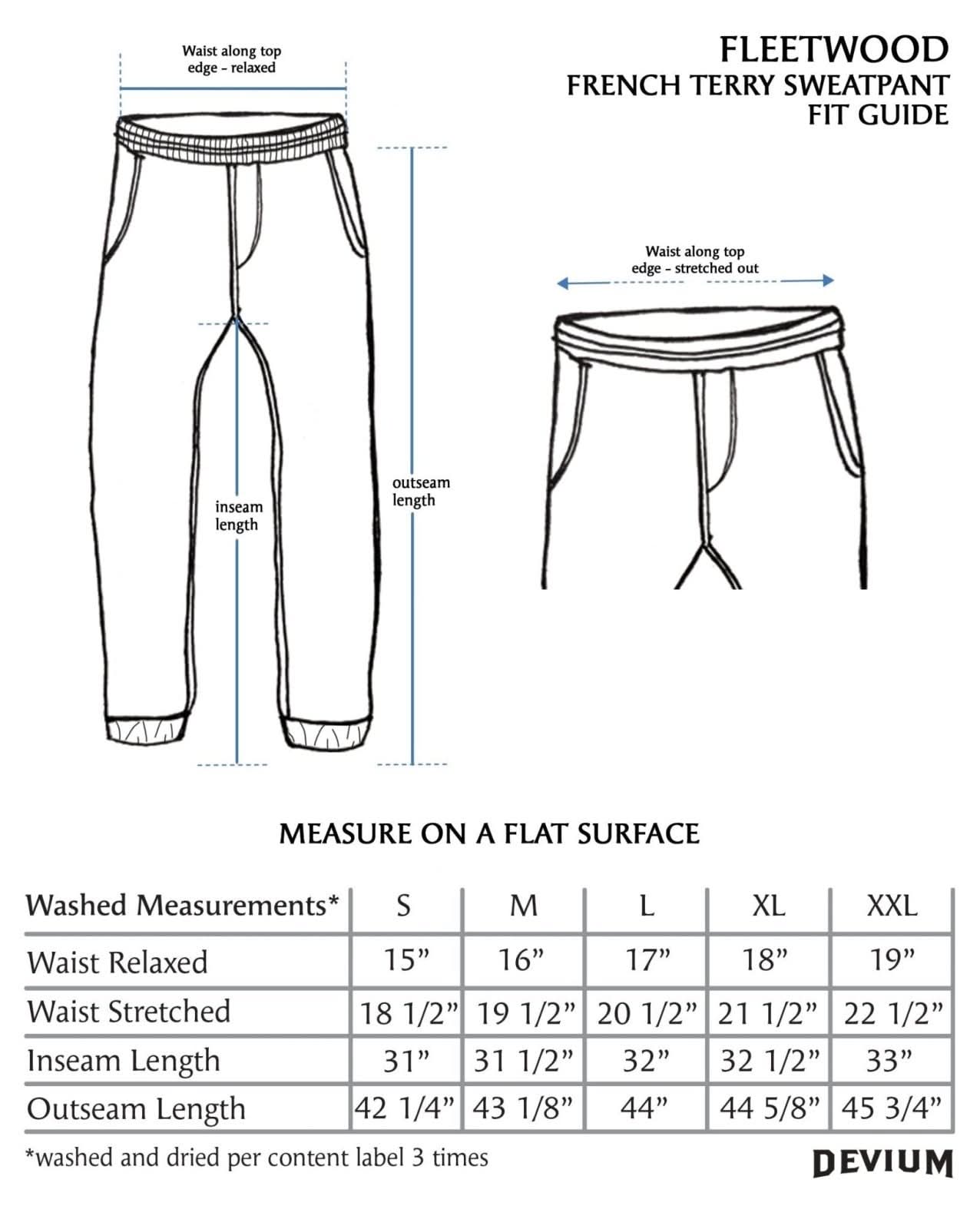 Fleetwood French Terry Sweatpant - My American Goods