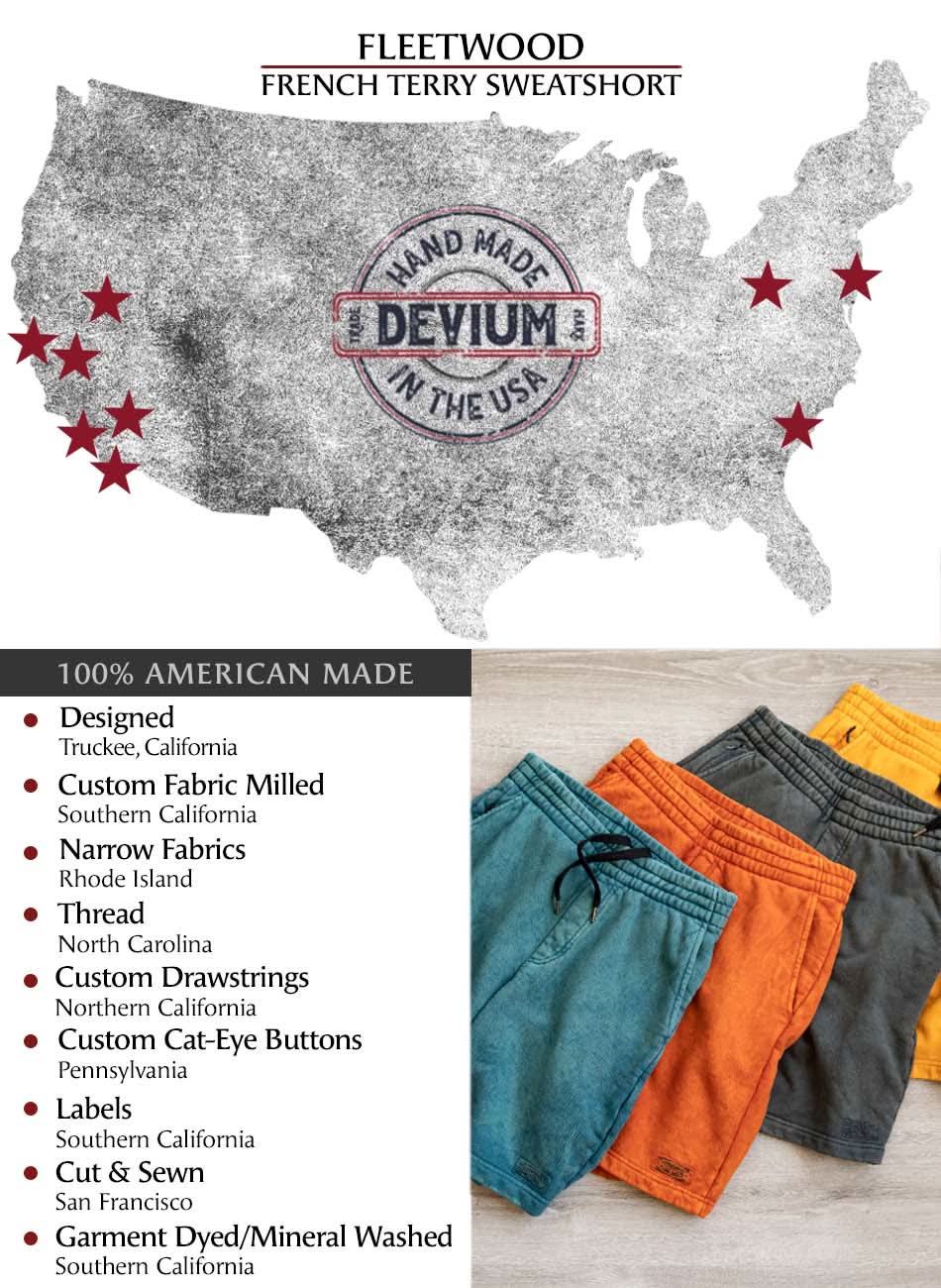 Fleetwood French Terry Sweatshort - My American Goods