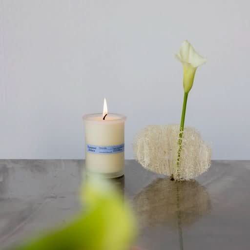 Flora Iris – Tallow Candle with Orris & Palo Santo | 6 oz - My American Goods