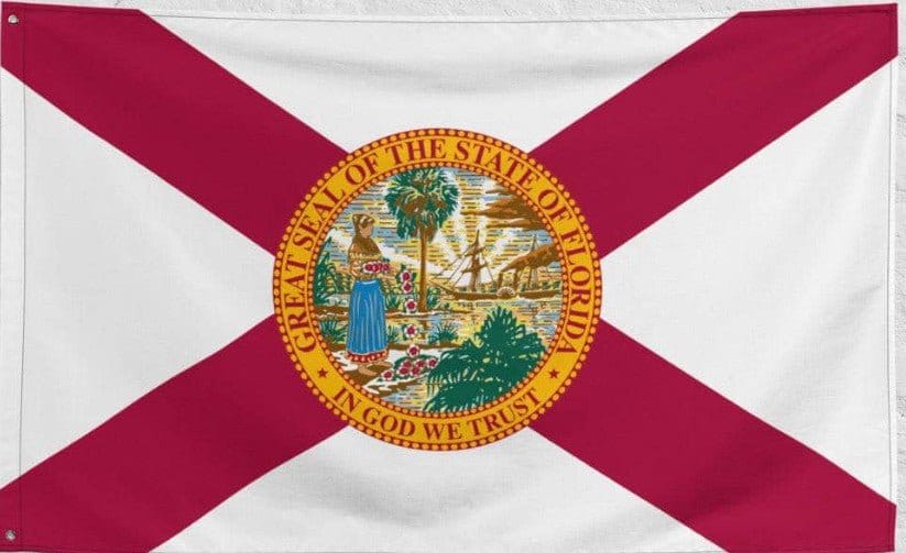 Flags Unlimited USA Nylon State Flags Florida