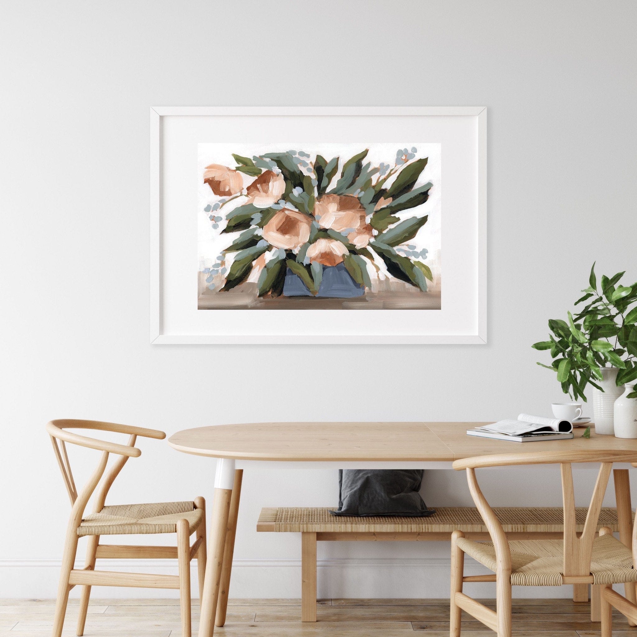 Katie Garrison Art Print "Flowers for the Table II" Art Print
