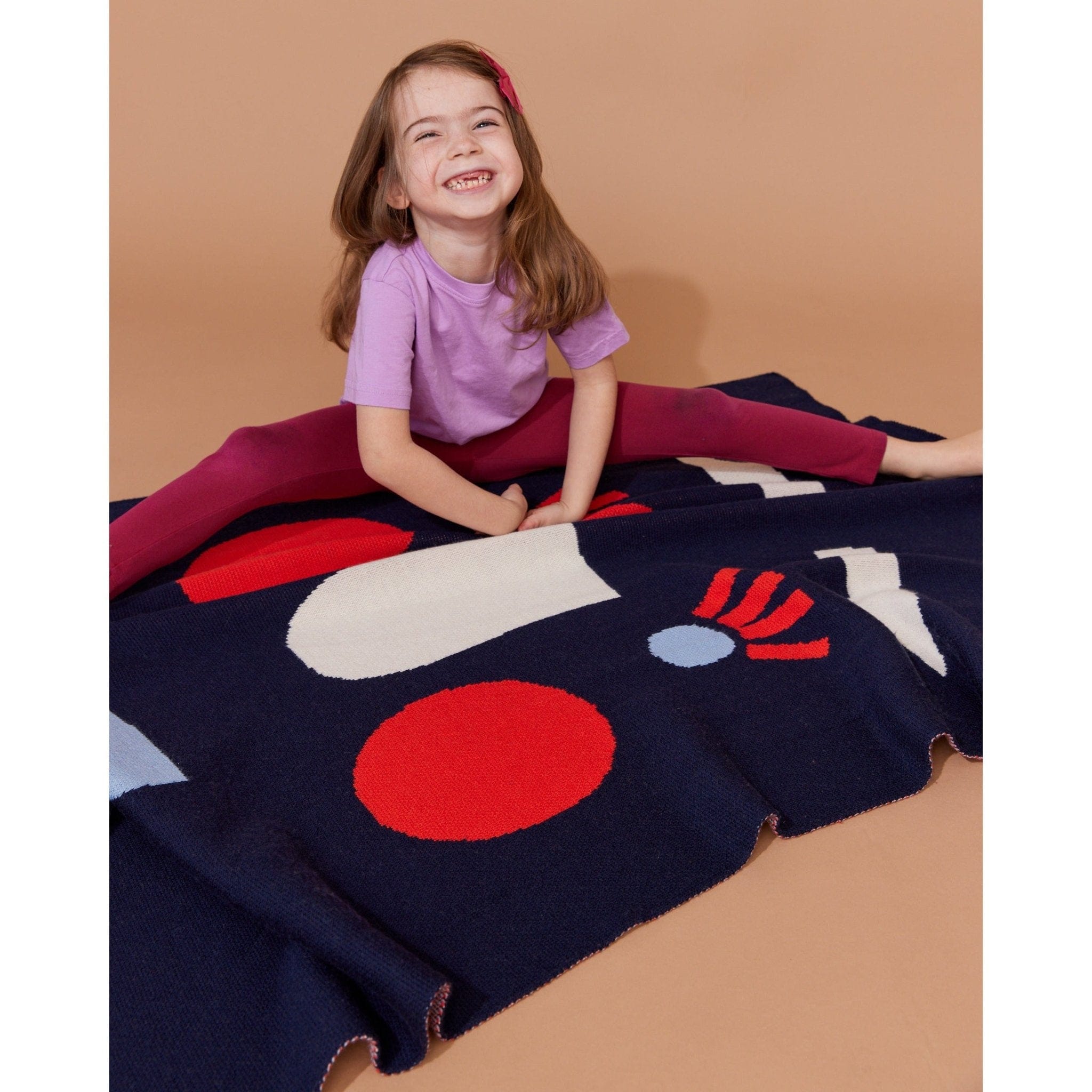Funny Face Baby Blanket