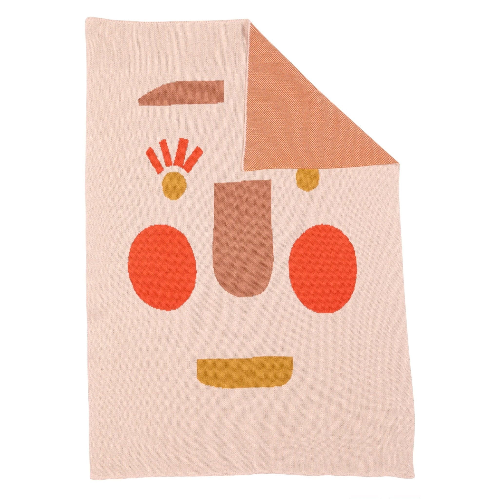 Funny Face Baby Blanket