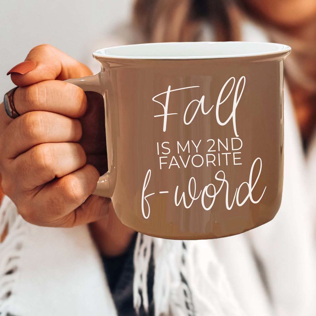 Fall + F-Word Mug - My American Goods