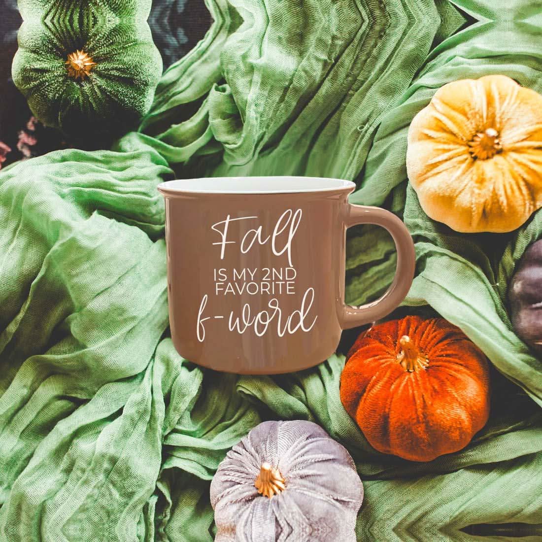 Fall + F-Word Mug - My American Goods