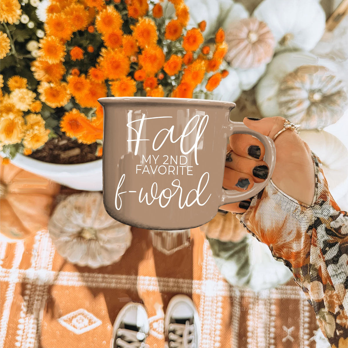 Fall + F-Word Mug