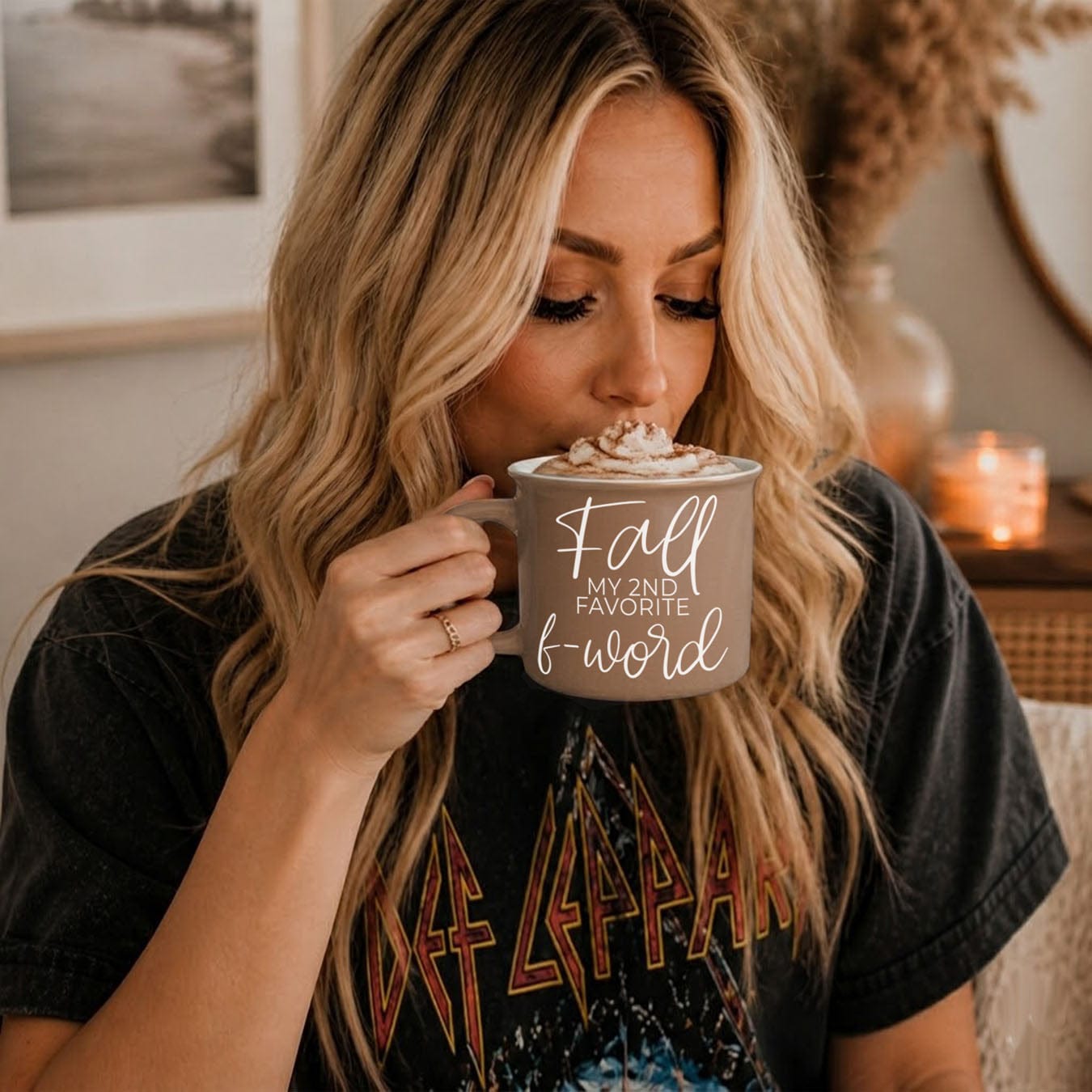 Gia Roma Coffee Mug Fall + F-Word Mug