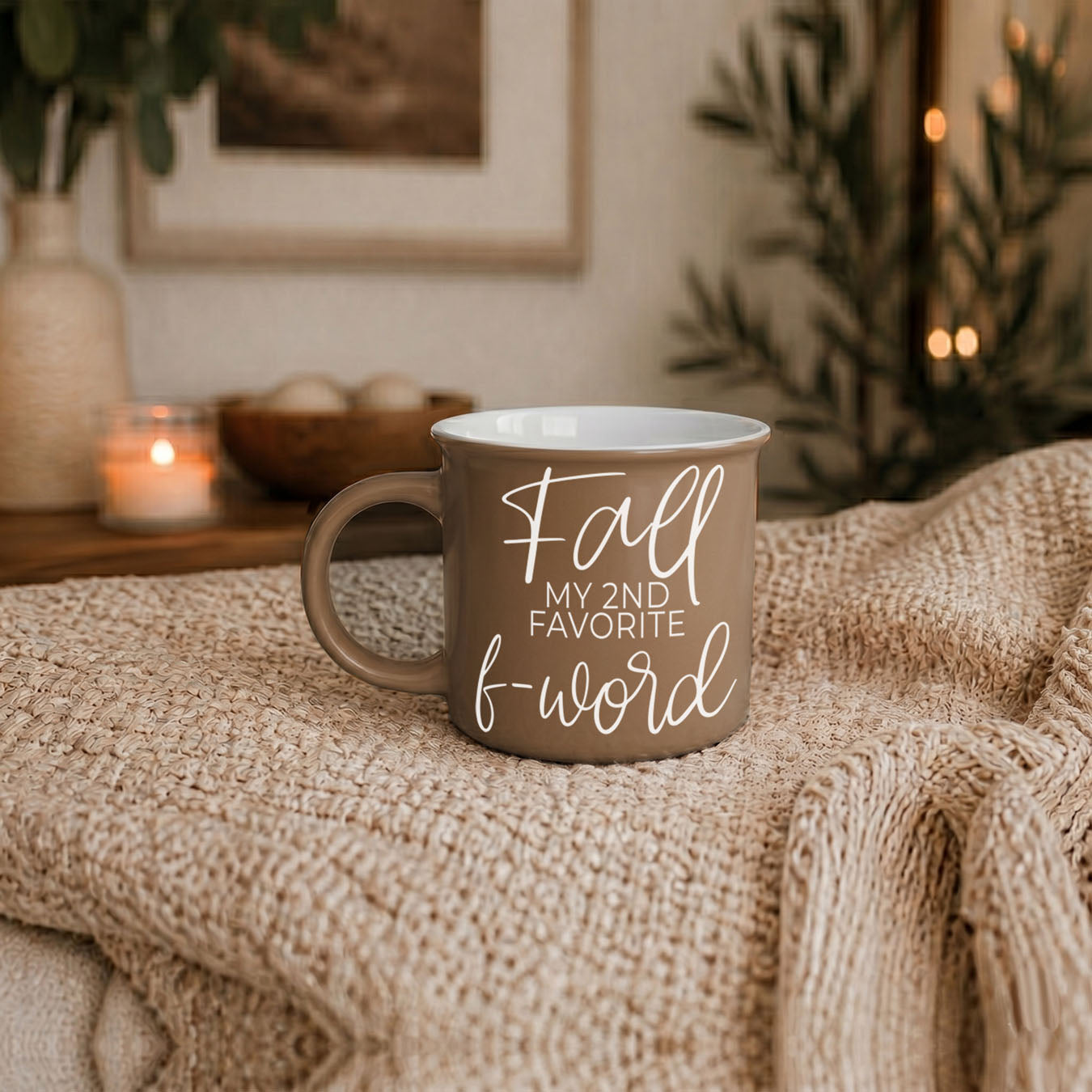 Fall + F-Word Mug