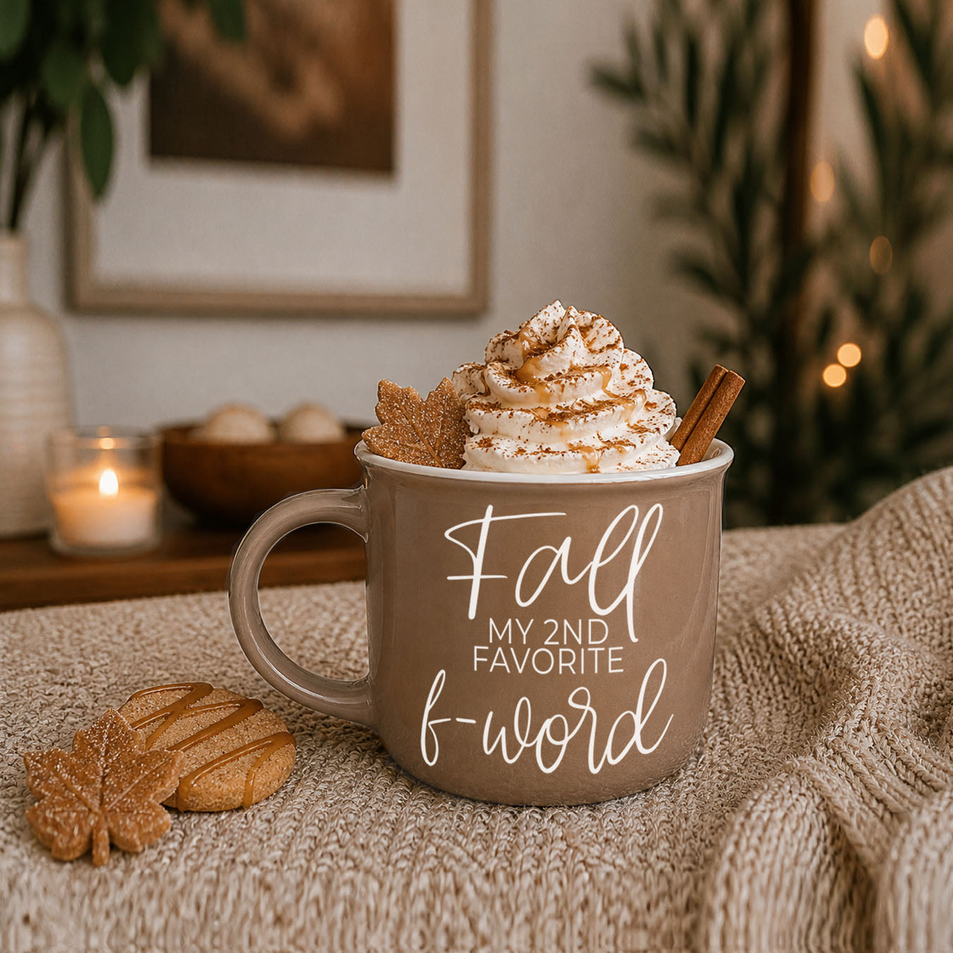 Fall + F-Word Mug