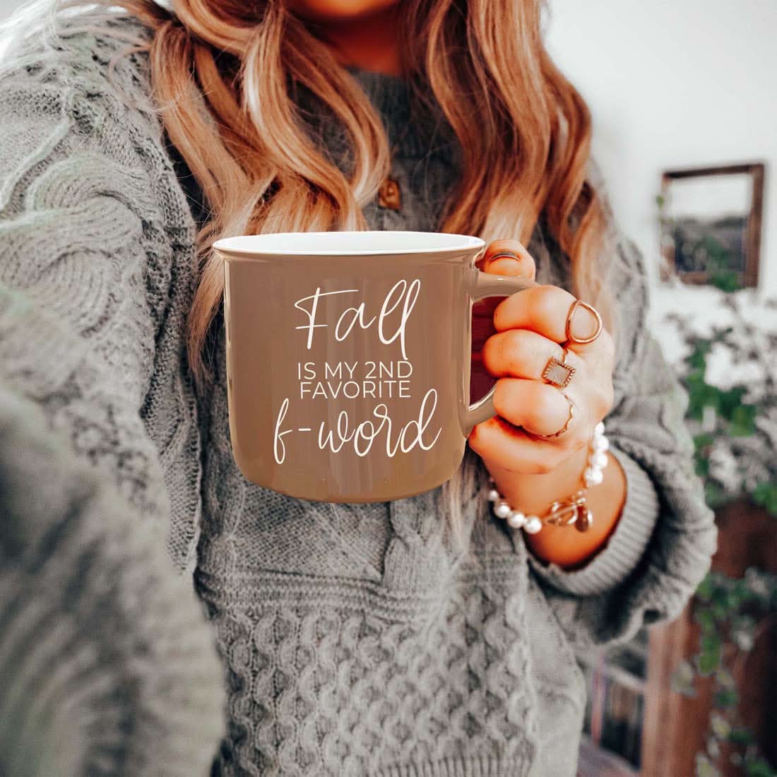 Fall + F-Word Mug - My American Goods