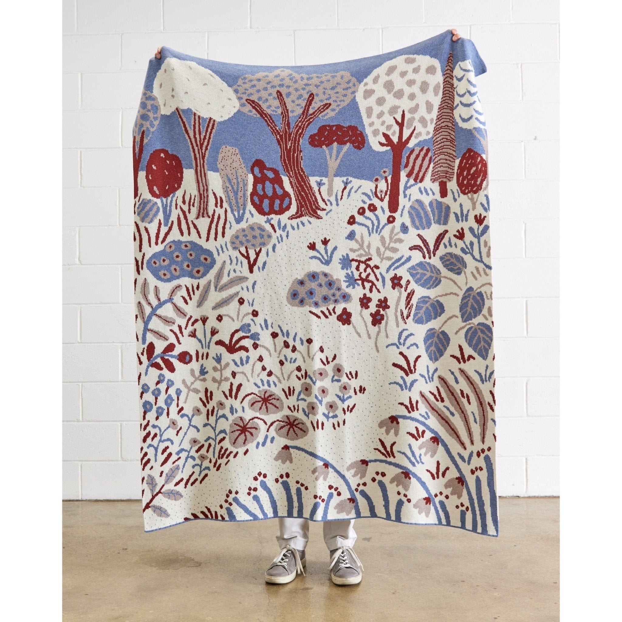 Garden Throw Blanket