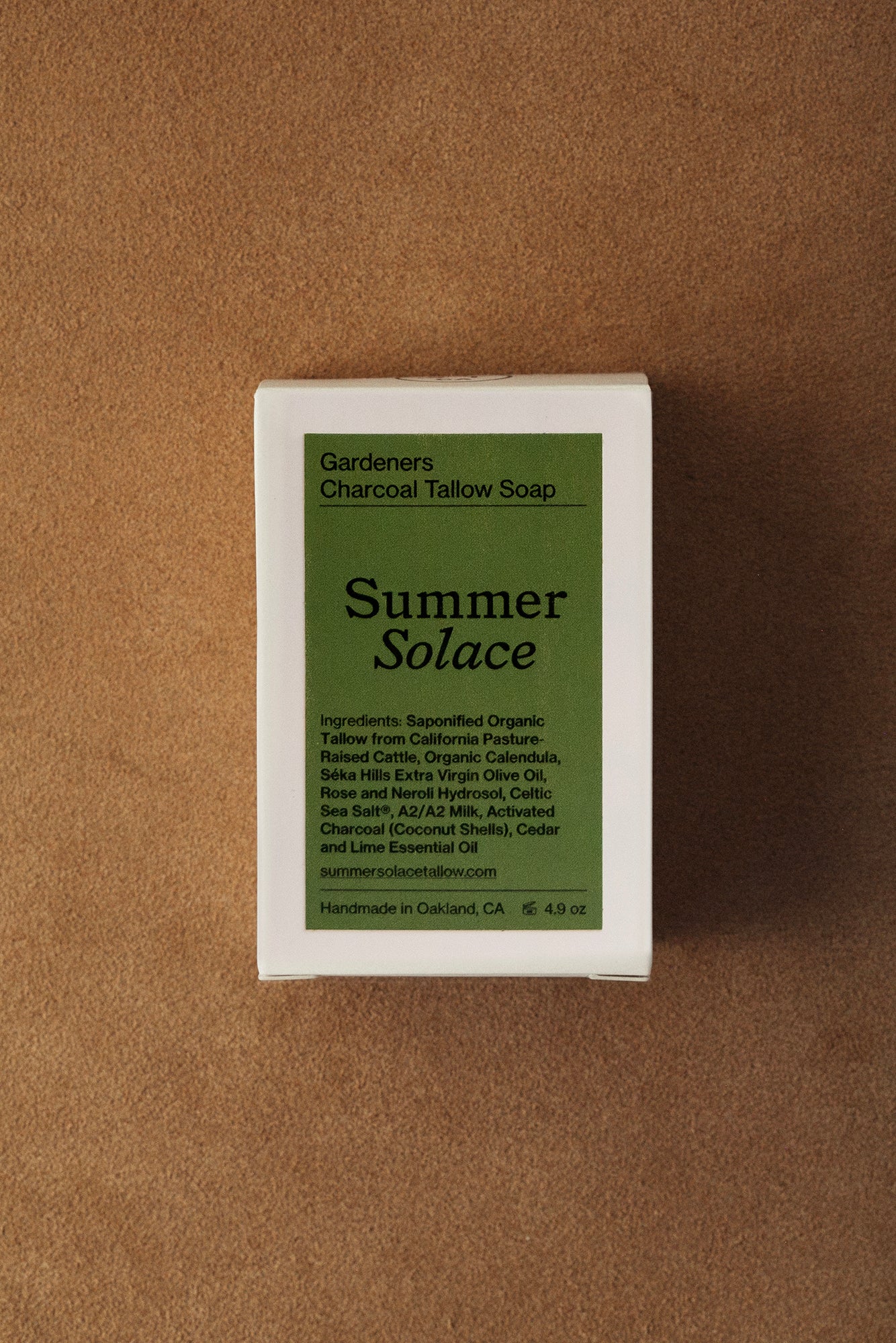 Gardener’s Charcoal Soap – Deep Cleansing Bar | Cedar & Lime - My American Goods