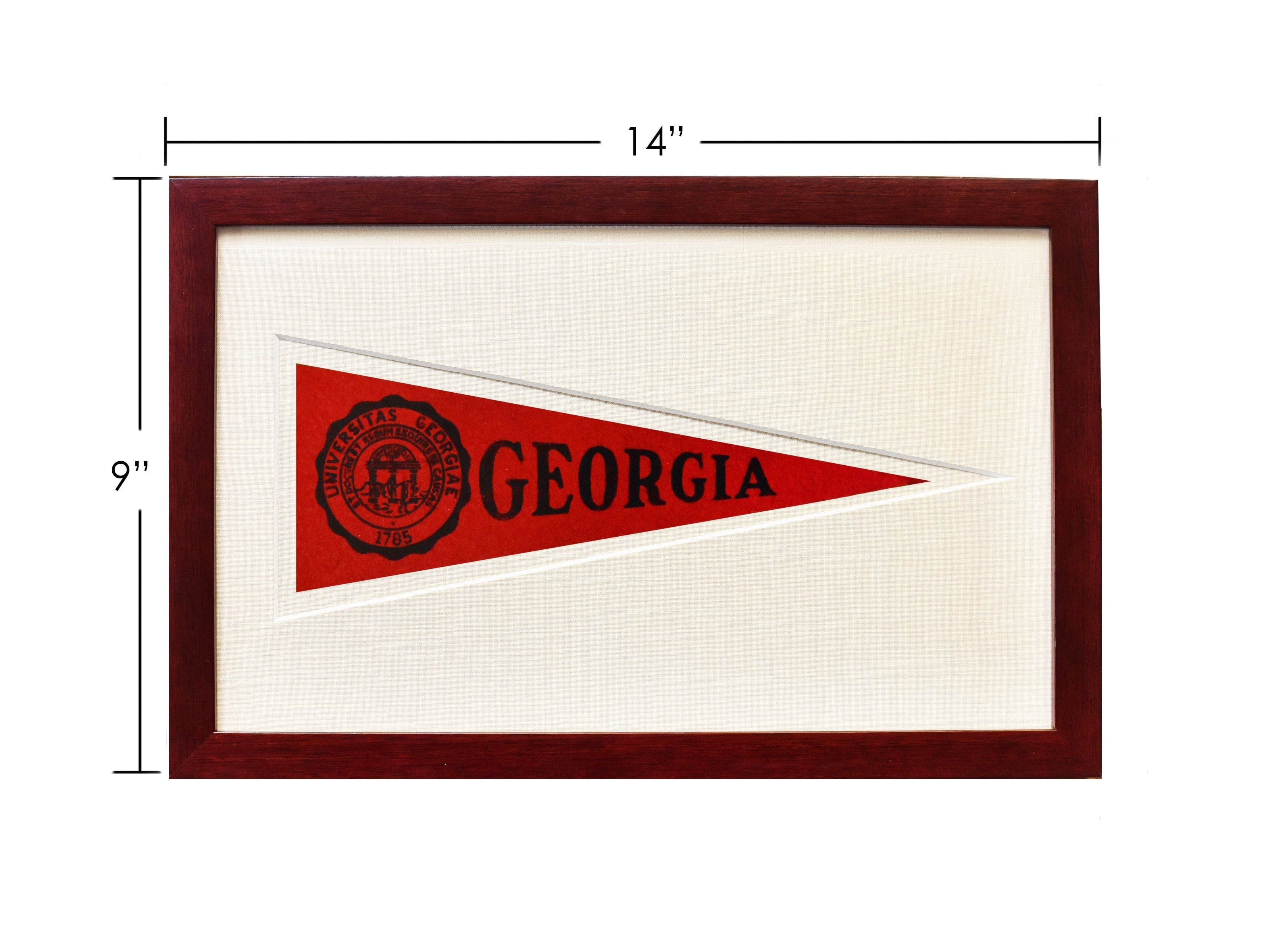 Vintage University of Georgia Hormel Pennant - My American Goods