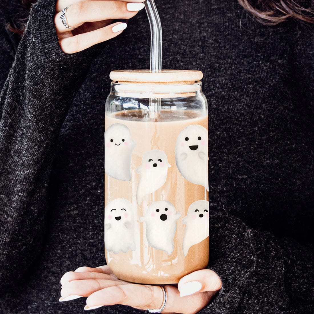 Gia Roma Travel Mug, Coffee Cup, Drinkware Ghostly 20oz