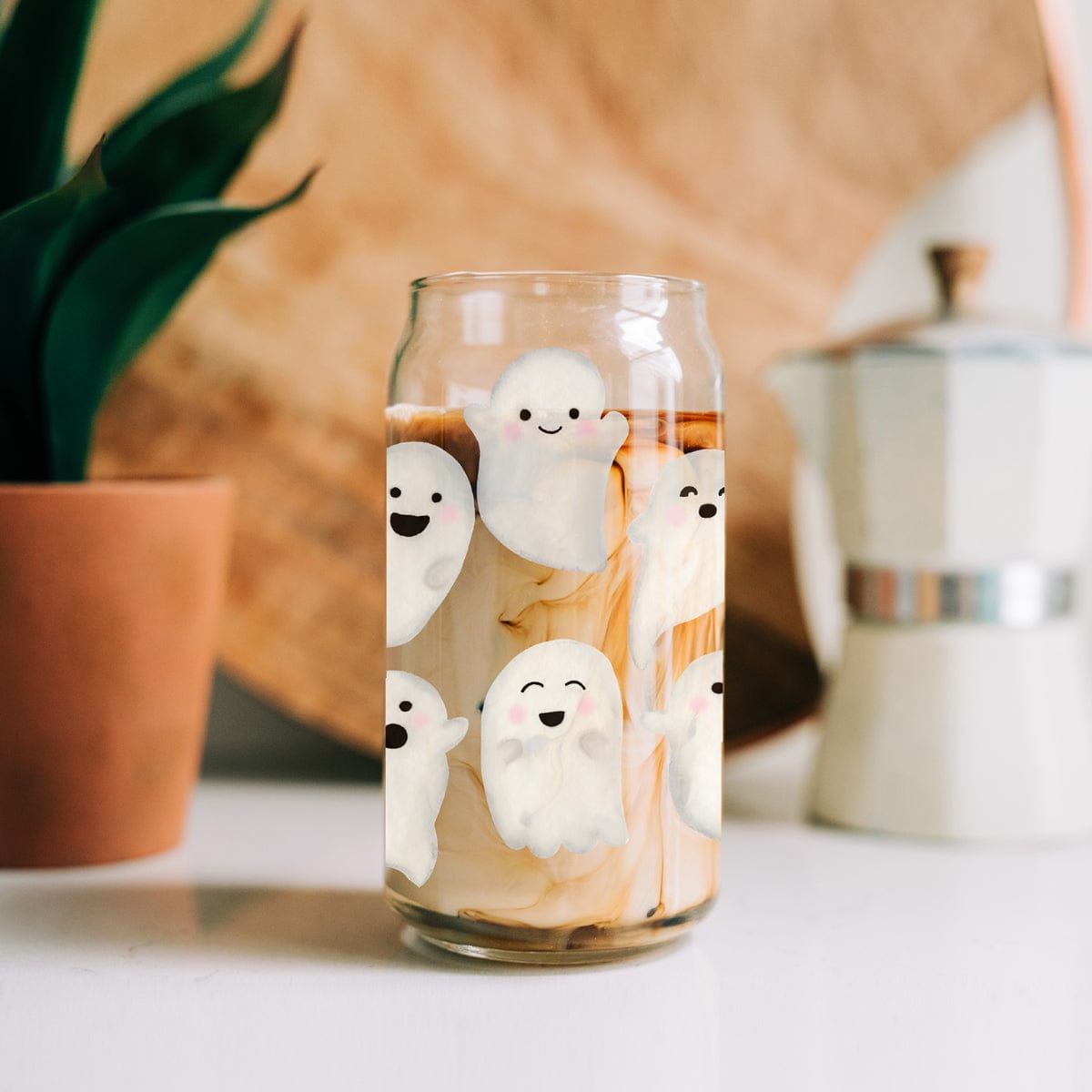 Gia Roma Travel Mug, Coffee Cup, Drinkware Ghostly 20oz