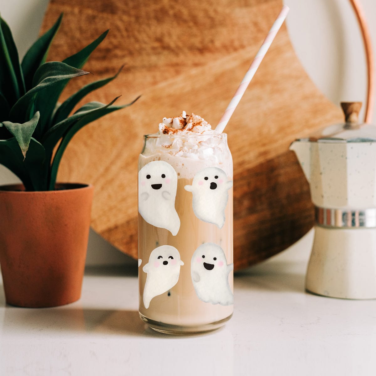 Gia Roma Travel Mug, Coffee Cup, Drinkware Ghostly 20oz