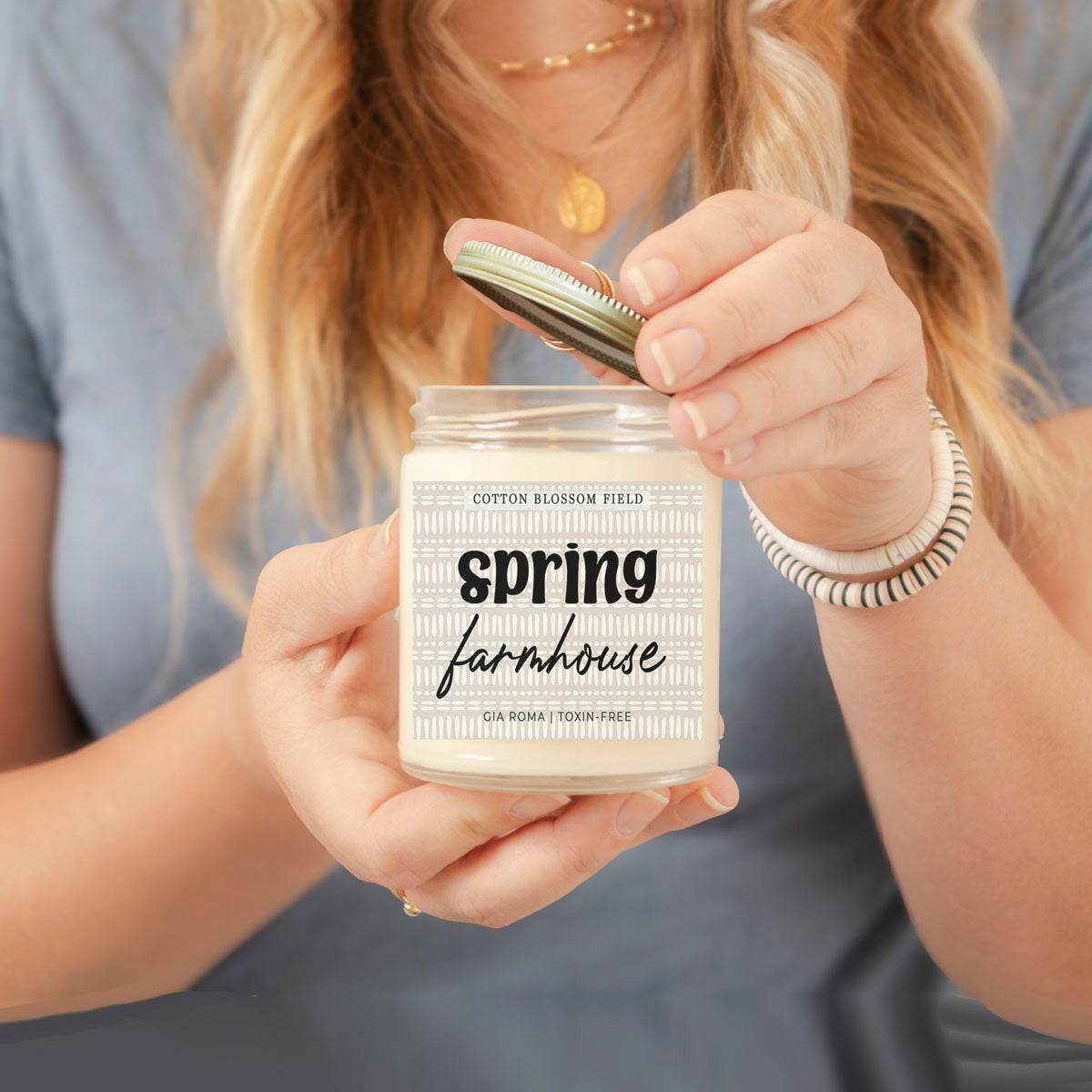 Cotton Blossom Candle - My American Goods
