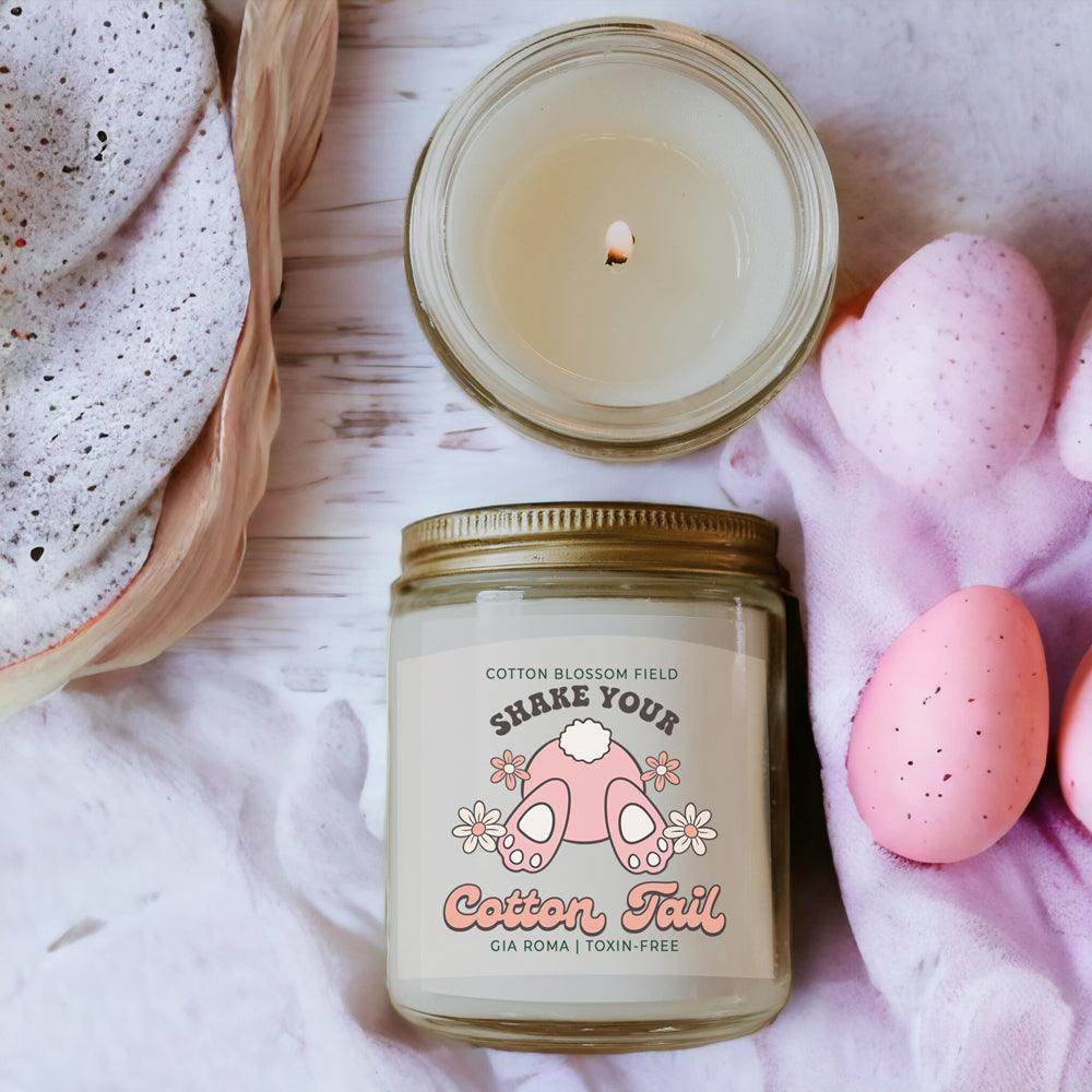 Cotton Blossom Retro Candle - My American Goods