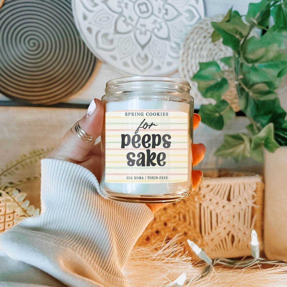 Easter Cookie Candle - My American Goods