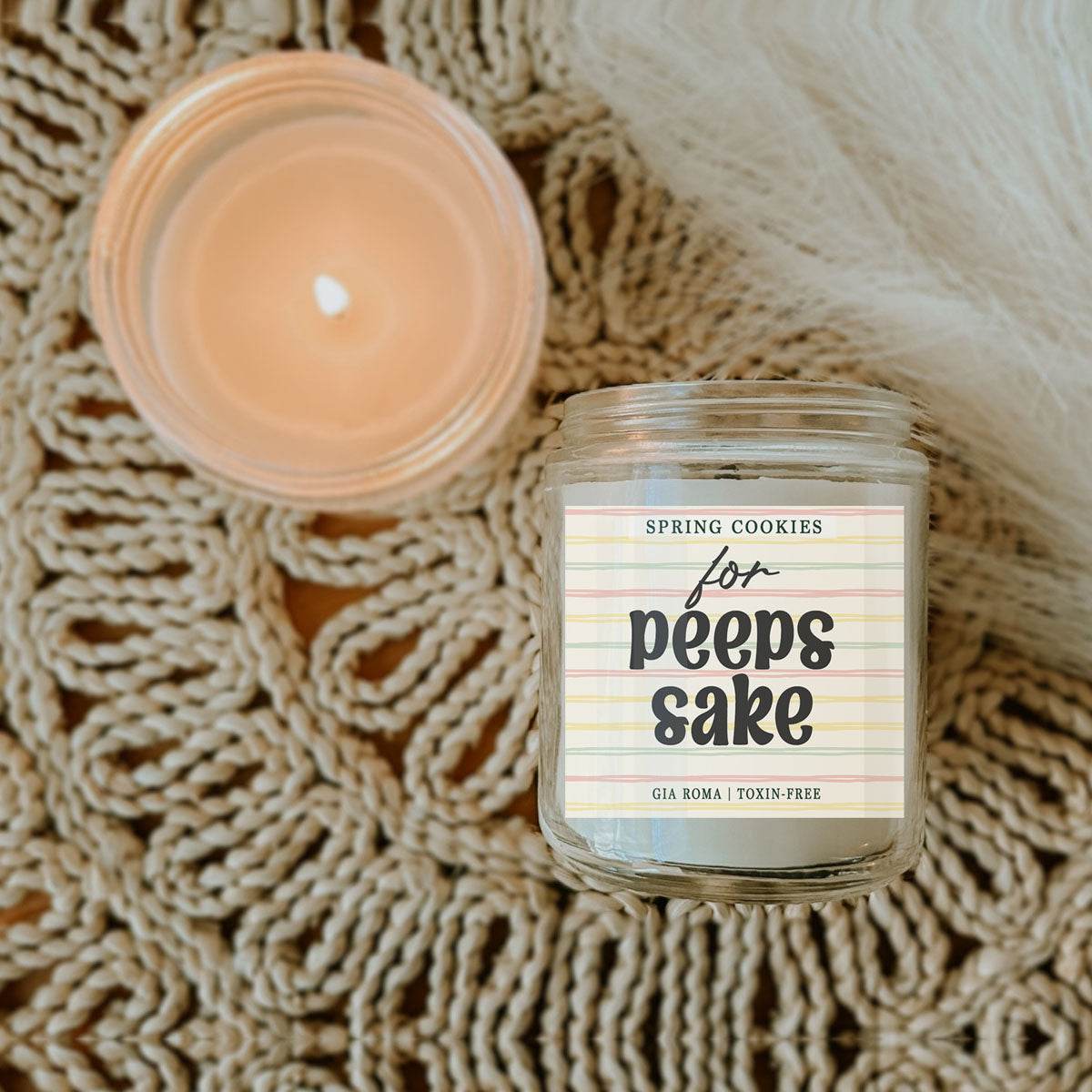 Easter Cookie Candle - My American Goods