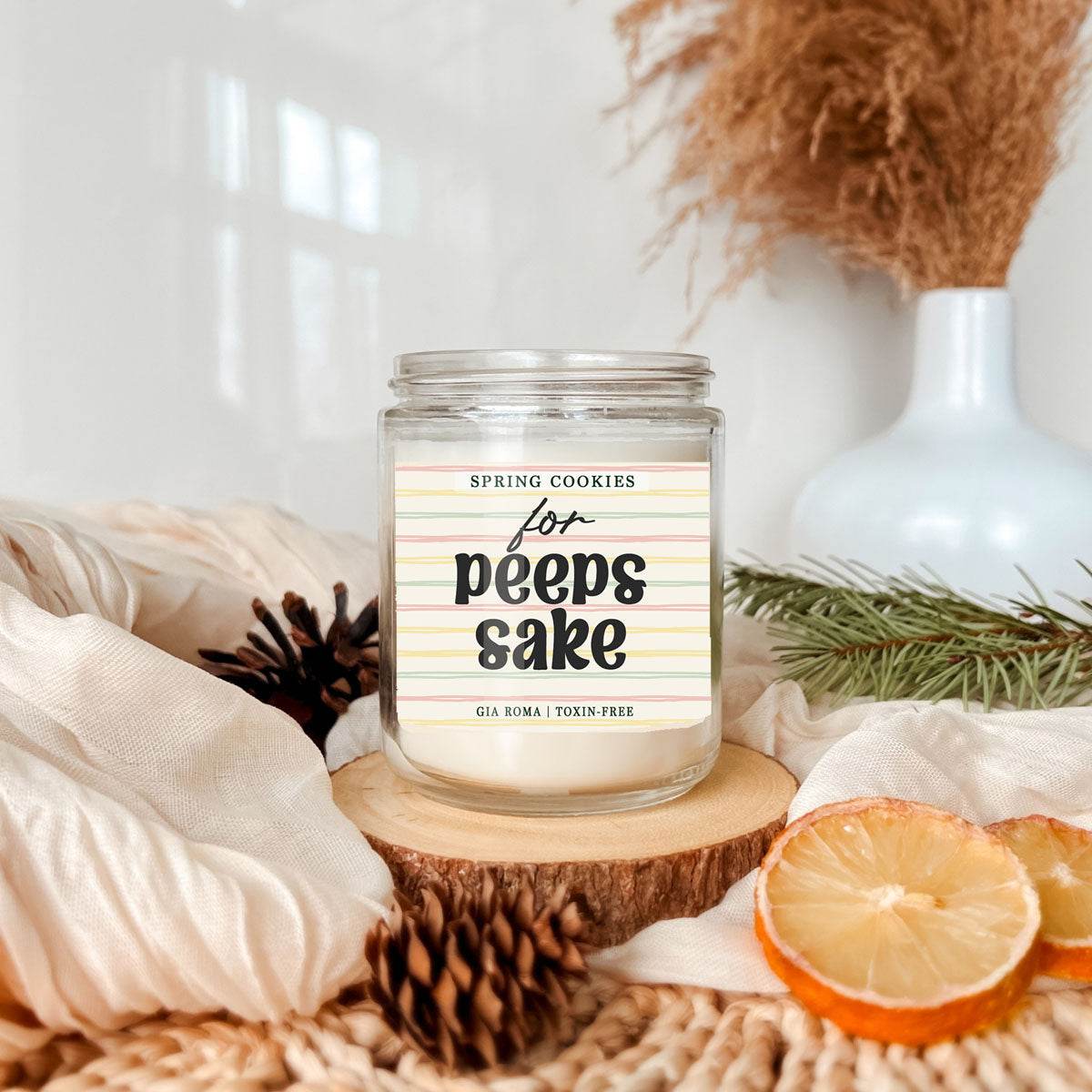 Easter Cookie Candle - My American Goods