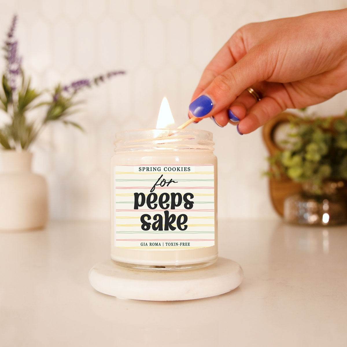 Easter Cookie Candle - My American Goods