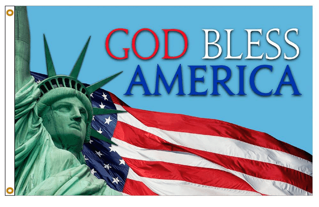 Flags Unlimited God Bless America