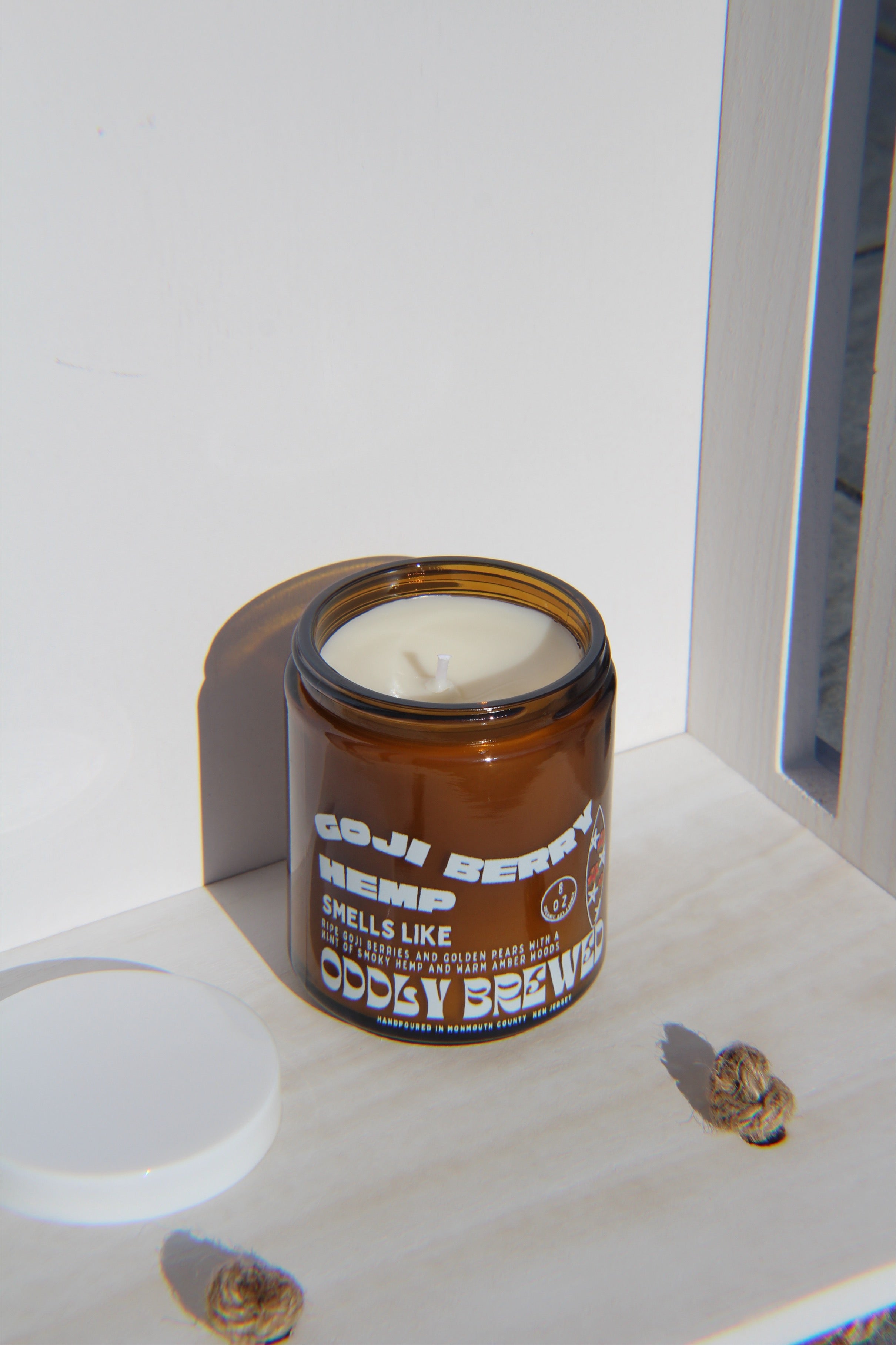 Goji Berry & Hemp Soy Candle - My American Goods