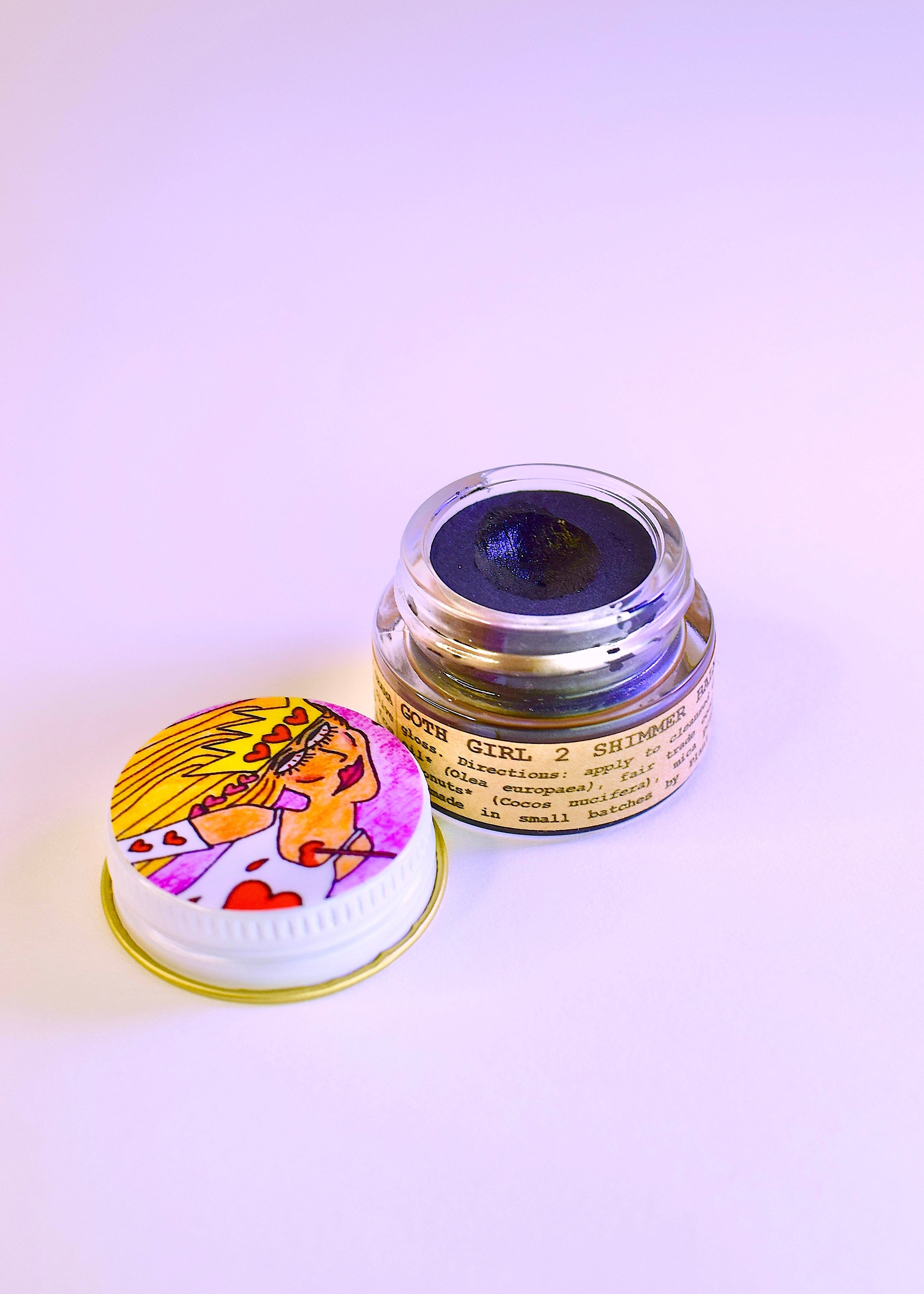 plant makeup Face Makeup Goth Girl 2 Shimmer Balm
