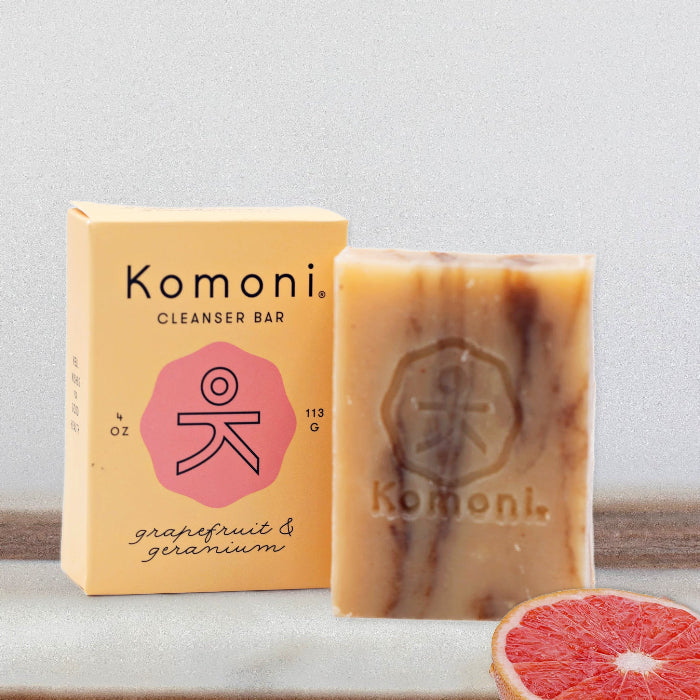 Grapefruit Geranium Face & Body Soap Bar