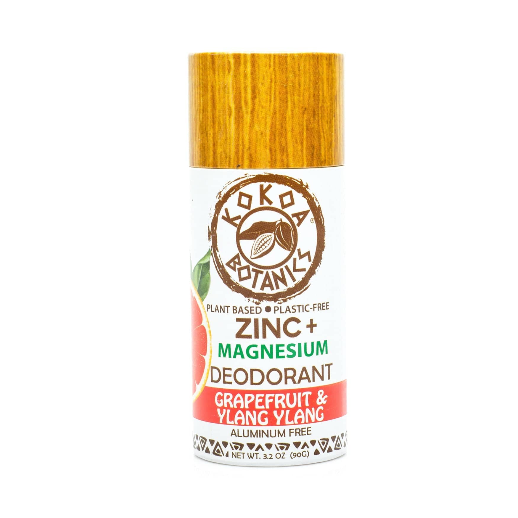 KOKOA BOTANICS Grapefruit and Ylang Ylang - Magnesium and Zinc Deodorant