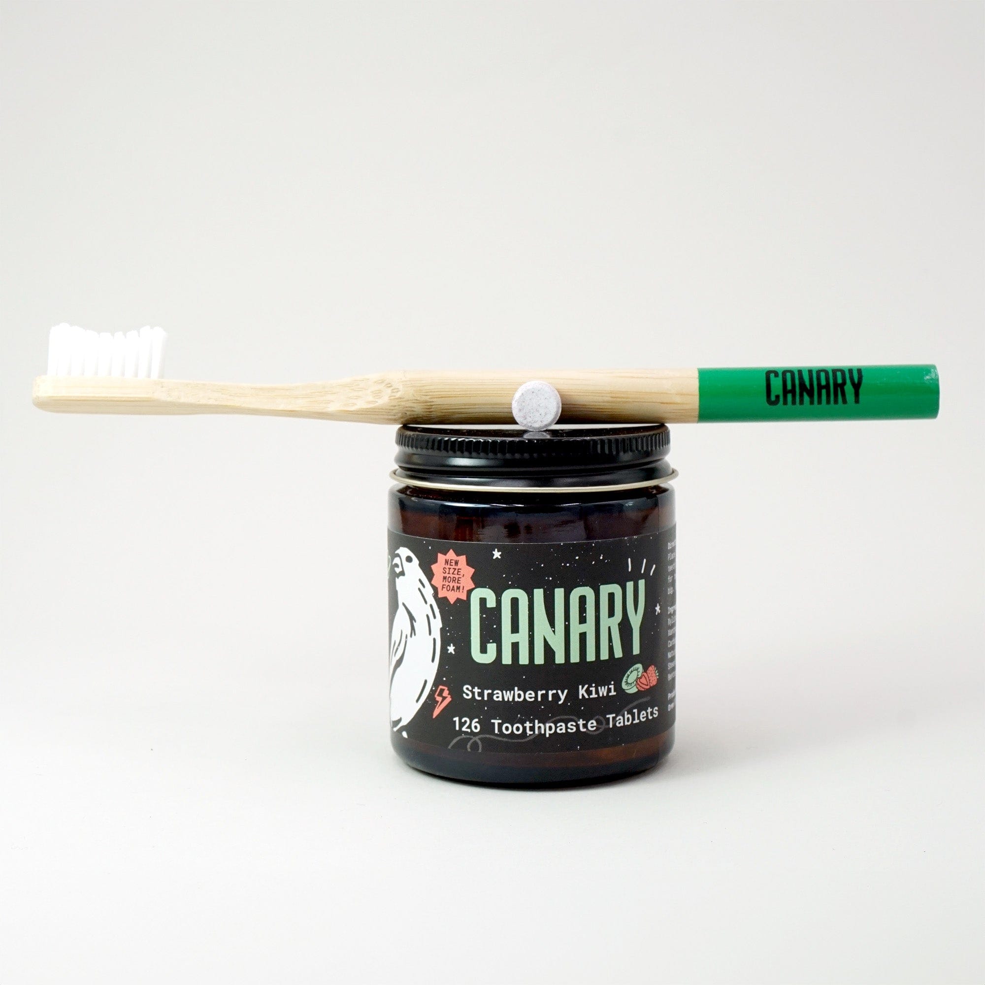 Canary Toothpaste Tablets Strawberry + Kiwi Toothpaste Tablets
