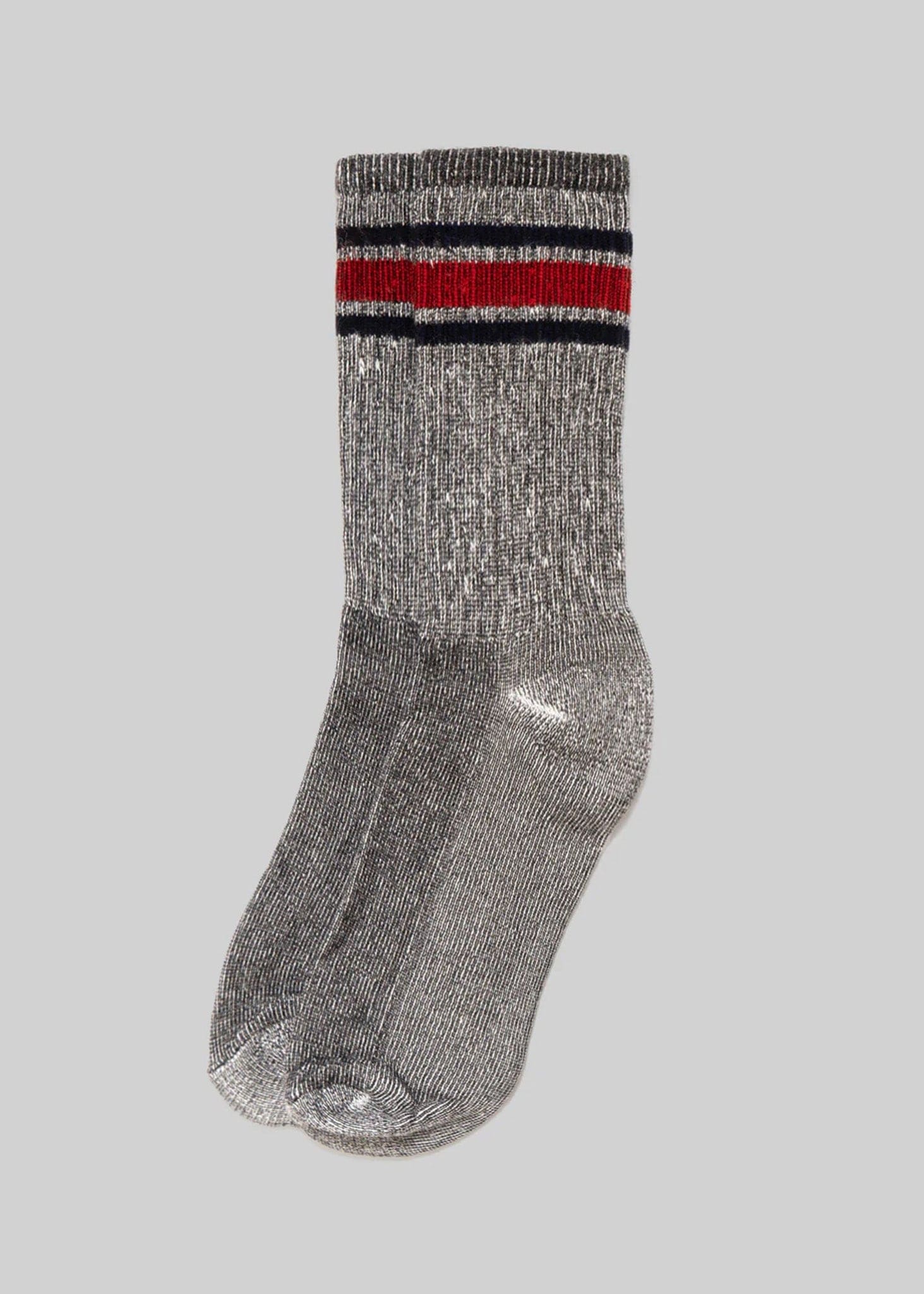 American Trench Socks grey / m Merino Activity Crew