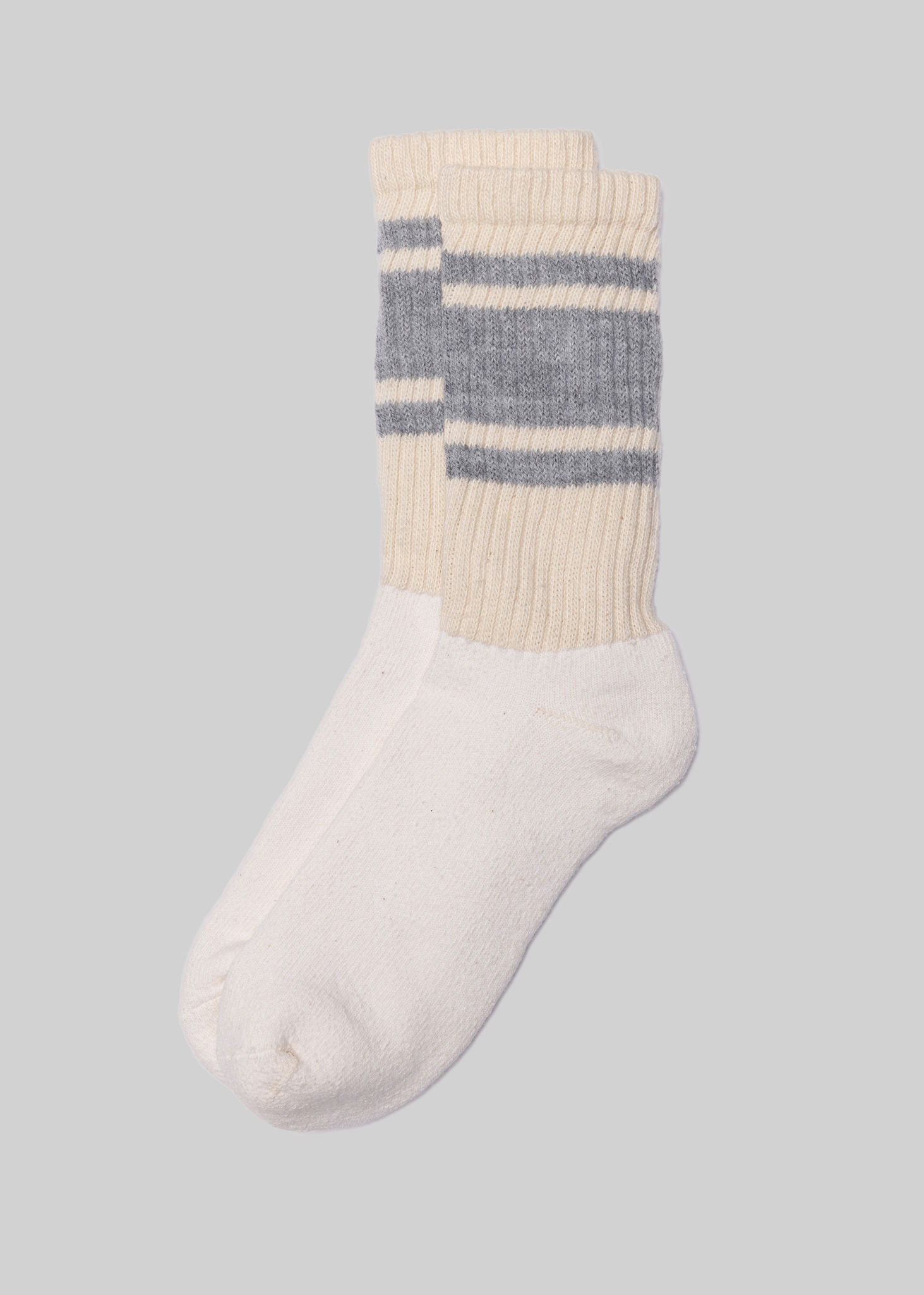 American Trench Socks Grey Heather / One Size The Mono Stripe