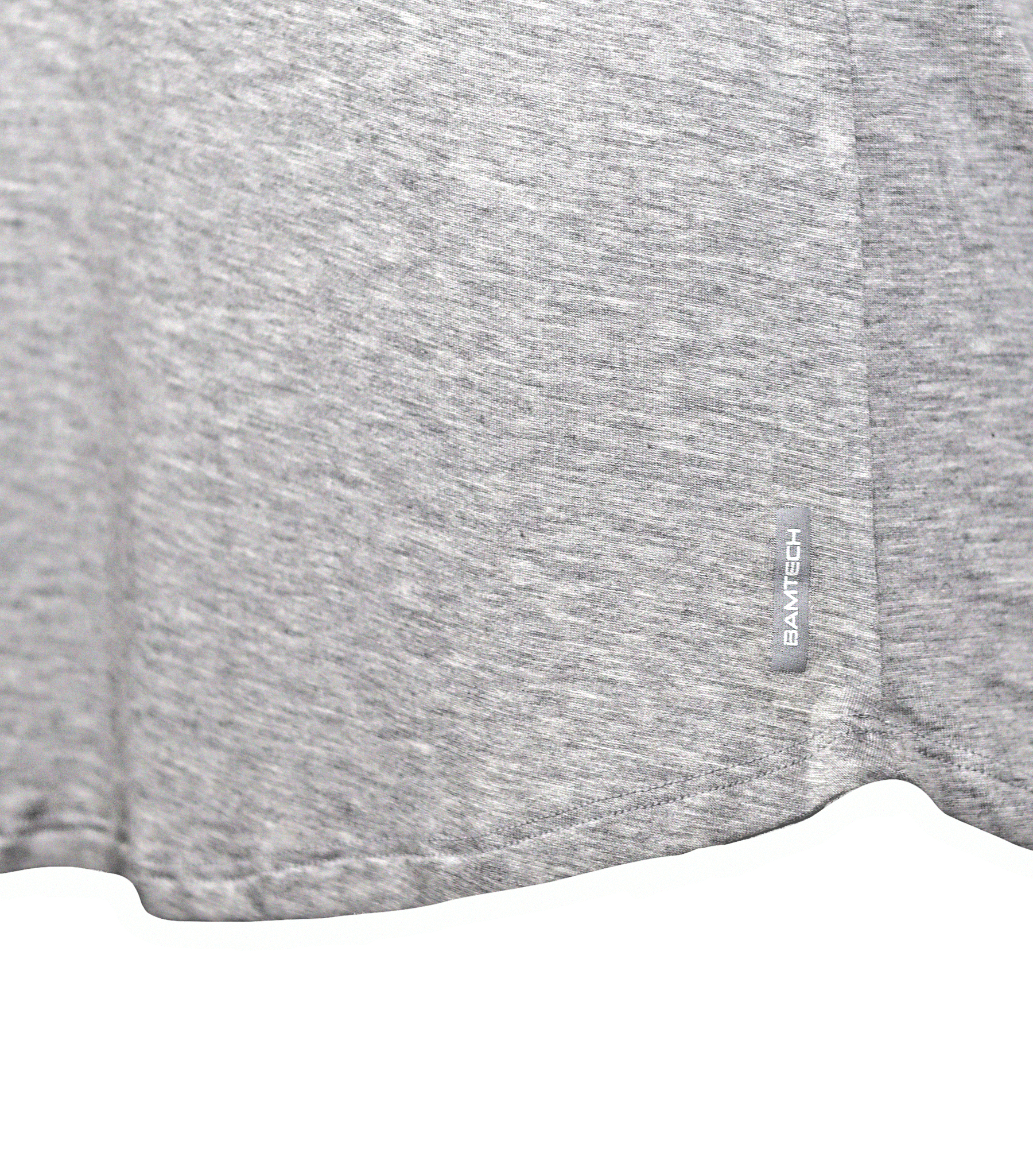 Bamtech Shirt Bamboo Swift Curve-Hem Tee - Black