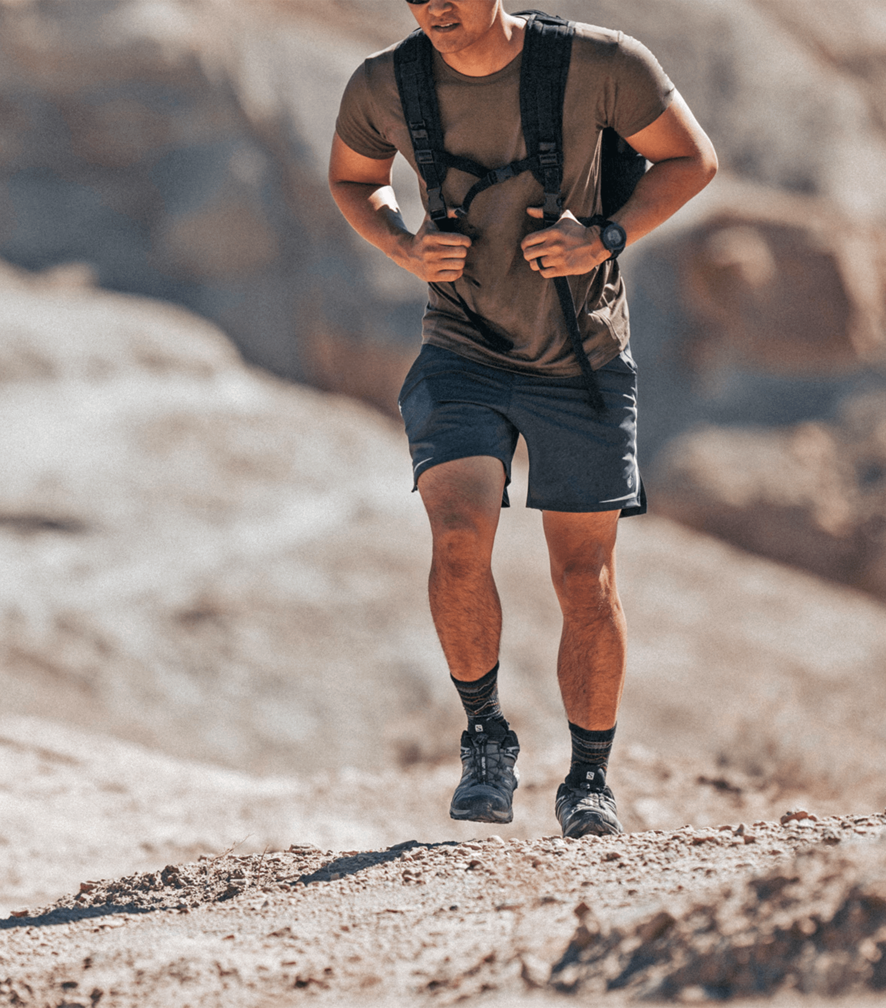 Bamtech Shorts Dominate Training Shorts - Black