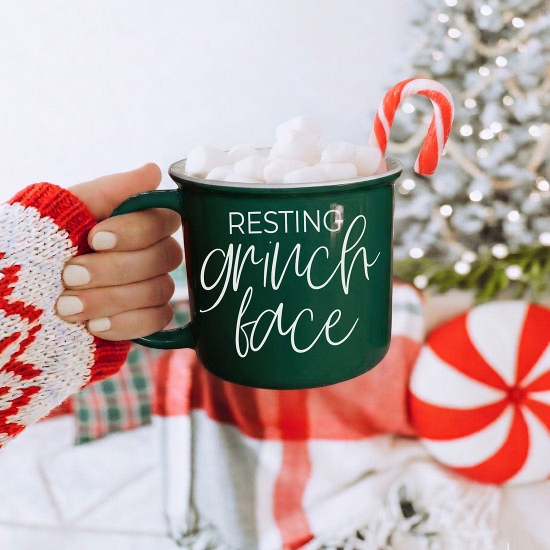 Gia Roma Coffee Mug, Grinch Face Mug