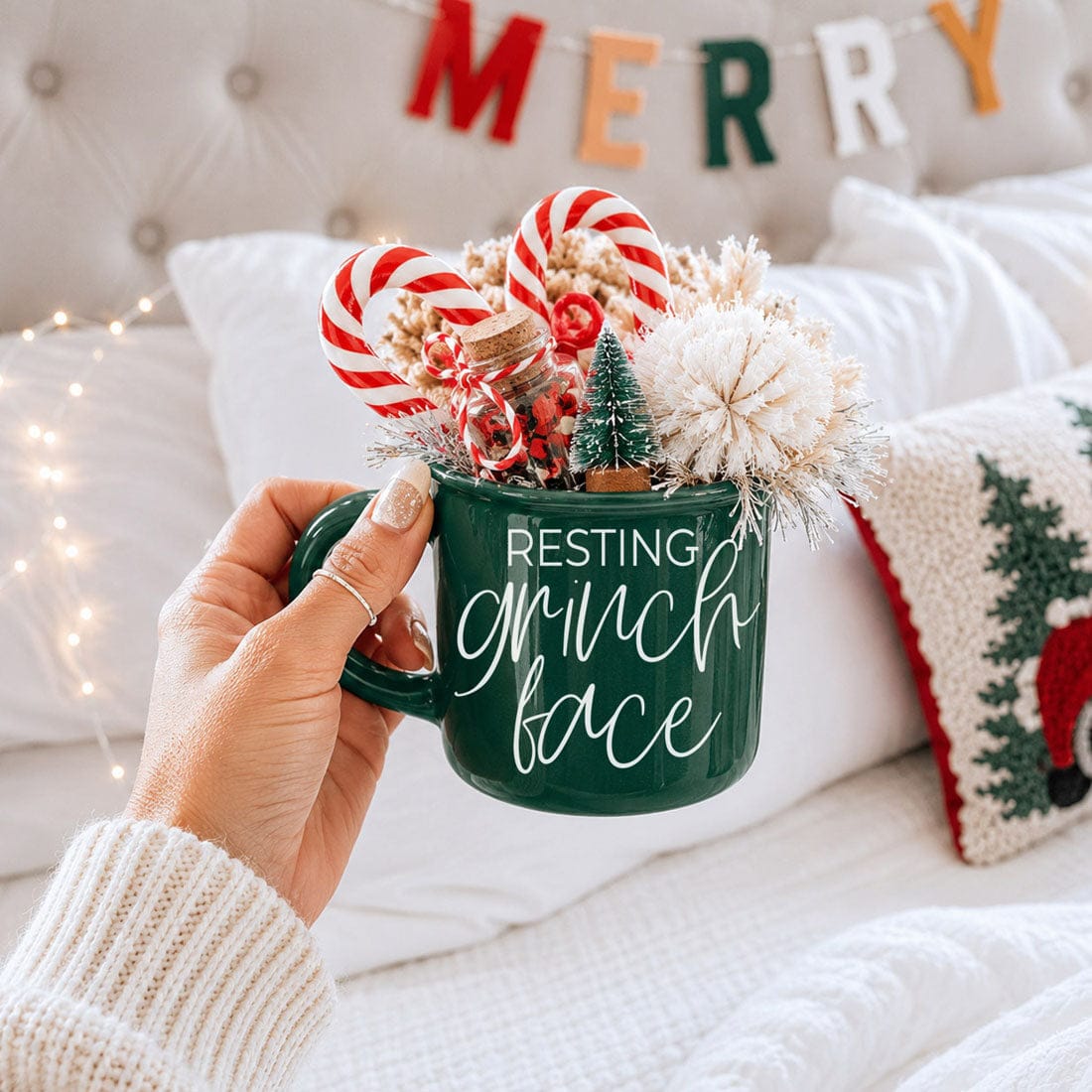 Gia Roma Coffee Mug, Grinch Face Mug